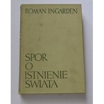 Spór o istnienie świata autograf Romana Ingardena