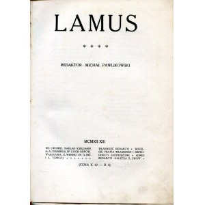 Lamus T. 4 1912/1913