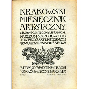 Krakowski Miesięcznik Artystyczny nr 6 1912 r.