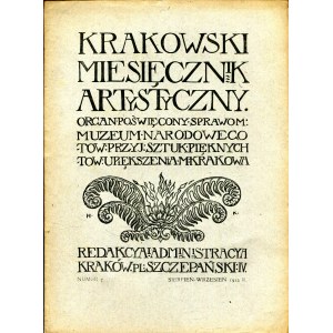Krakowski Miesięcznik Artystyczny nr 7 1912 r.