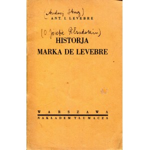 Historia Marka de Levebre [o Piłsudskim]