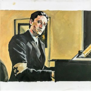 The Krasnals Group, Pianist - Pianist, Władysław Szpilman, Adrien Brody, from the series Jews, 2016