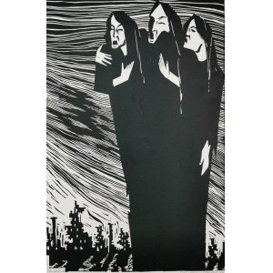 Stefan RASSALSKI (1910-1972), Kobiety, z cyklu: Wojna, 1968