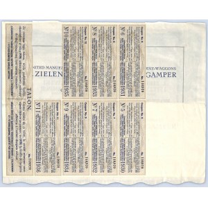 Zjednoczone Fabryki Maszyn, Kotłów i Wagonów L.Zieleniewski i Fitzner - Gamper, 100 złotych 1928