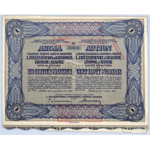 Polskie Fabryki Maszyn i Wagonów L.Zieleniewski, 100 złotych 1926