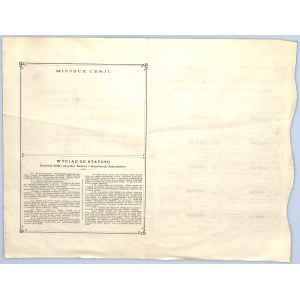 Krajowa SA Budowy i Eksploatacji Samochodów, 20 x 1.000 marek 1921