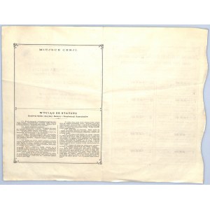 Krajowa SA Budowy i Eksploatacji Samochodów, 20 x 1.000 marek 1921