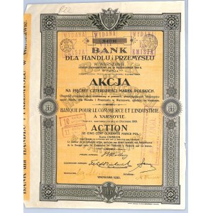 Bank dla Handlu i Przemysłu, Em.V, 540 marek 1920
