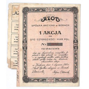 AZOT Spółka Akcyjna w Borach, Em.1, 140 marek 1921