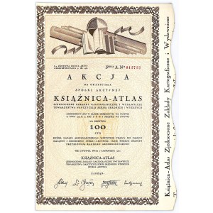 SA Książnica ATLAS Zjednoczone, Em.1, 100 złotych 1930