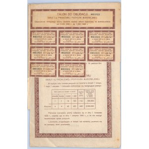 3% Premiowa Pożyczka Budowlana 1930, Obligacja na 50 złotych