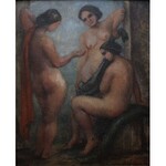 Herman [Zvi] Ehrman (1903-1993) Trzy gracje