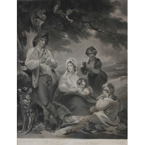 Joseph Grozer (ok.1755-?) wg Henry Singleton (1766-1839) Odpoczynek pasterzy