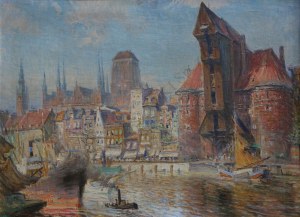 Theodor Urtnowski (1881-1963) Gdańsk. Nad Motławą