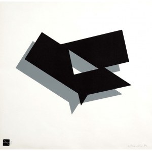 Ryszard Winiarski (1936 Lwów - 2006 Warszawa), Kompozycja geometryczna, 1984