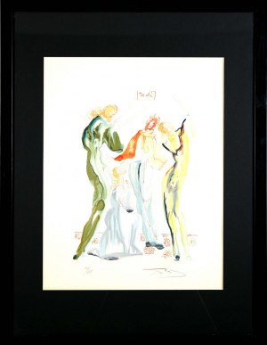 Salvador Dalí (1904 Figueras, Hiszpania - 1989 Figueras, Hiszpania), La Danse (Dante, Les Servantes)