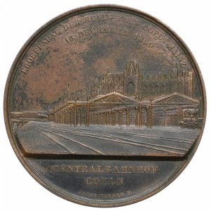 Medal, Niemcy Otwarcie linii kolejowej