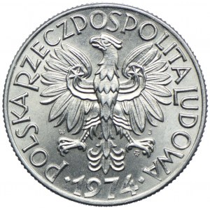 5 złotych 1974, Rybak