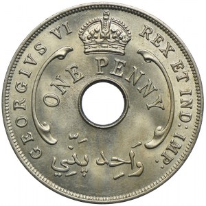 Brytyjska Afryka Zachodnia, 1 penny 1940