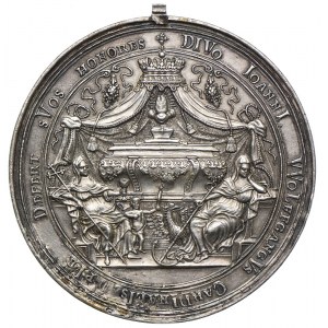 Medal, Ołomuniec 1731, Kardynał Wolfgang Hannibal Schrattenbach