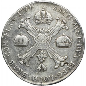 Niderlandy Austriackie, Józef II, talar 1794 A, Wiedeń