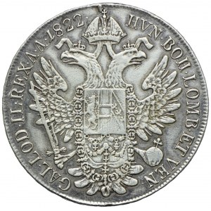 Austria, Franciszek II, talar 1822 C, Praga