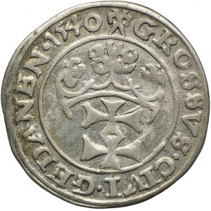 Zygmunt I Stary, grosz 1540, Gdańsk