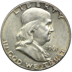 USA, 1/2 dolara 1961