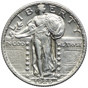 USA, 25 centów 1925