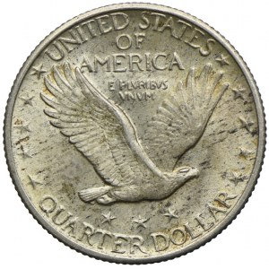 USA, 25 centów 1917