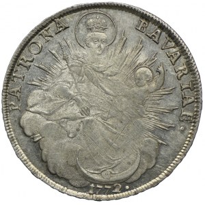 Niemcy, Bawaria, Maksymilian III, talar 1772 A, Amberg