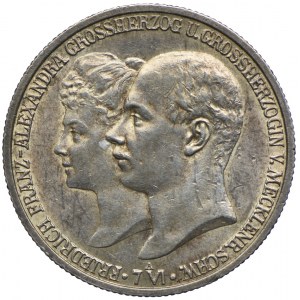 Niemcy, Meklenburgia-Szwerin, 2 marki 1904 A, Berlin