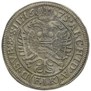 Śląsk, Leopold, 6 krajcarów 1675 F.I.K, Opole