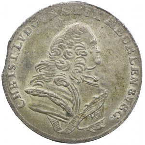 Niemcy, Meklenburgia-Szwerin, Krystian Ludwik II, 8 groszy 1754