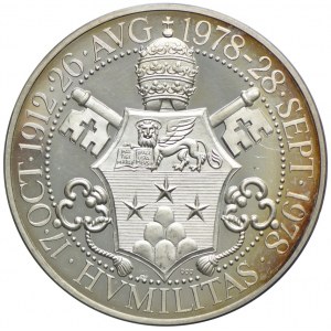 Watykan, medal, Jan Paweł I, 1978