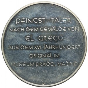 Medal, Madryt, Muzeum Prado 1976, srebro