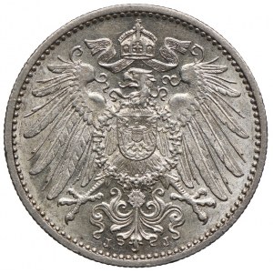 Niemcy, 1 marka 1900 J, Hamburg