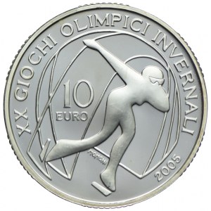 Włochy, 10 euro 2005, XX Zimowe Igrzyska Olimpijskie, Turyn 2006