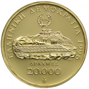 Grecja, 20.000 drachm 1996, Au917