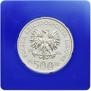 500 złotych 1986, Sowy