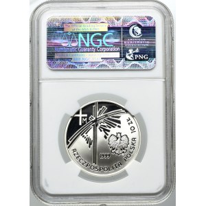 10 złotych 1999, Jan Paweł II, NGC PF69