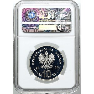 10 złotych 2000, Solidarność, NGC PF67