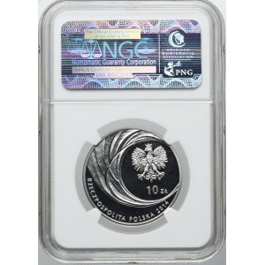 10 złotych 2014, Kanonizacja Jana Pawła II, NGC PF69