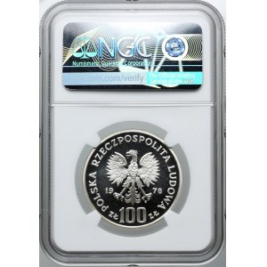 100 złotych 1978, Janusz Korczak, NGC PF69