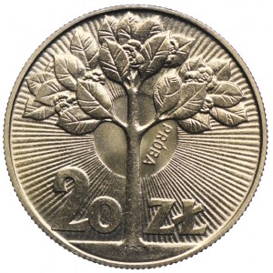 20 złotych 1973, Drzewko, PRÓBA