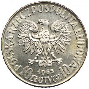 10 złotych 1965, VII Wieków Warszawy, PRÓBA