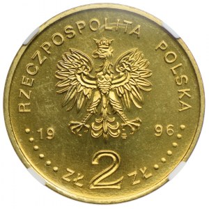 2 złote 1996, Henryk Sienkiewicz, NGC MS67