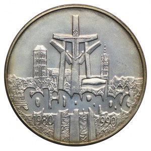 100.000 złotych 1990 Solidarność