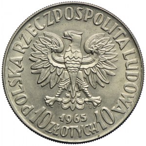 10 złotych 1965, VII wieków Warszawy, PRÓBA