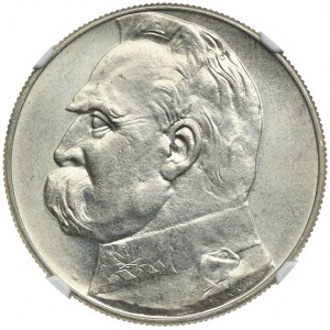 10 złotych 1935 Józef Piłsudski, NGC MS61